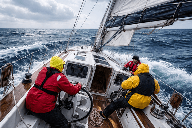 Cosa fare in caso di burrasca: manovre e decisioni per navigare in sicurezza