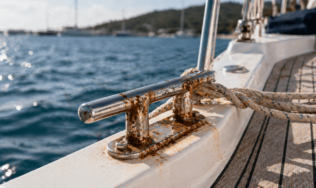 Come combattere ruggine e ossidazione nelle imbarcazioni nautiche